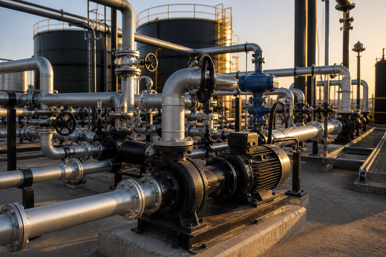 Fuel piping and pump system installation
