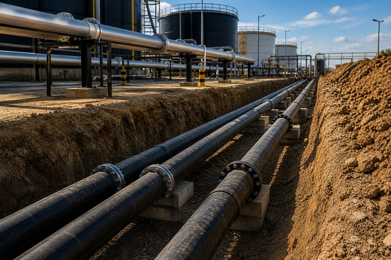 Underground fuel piping and tank infrastructure supported by VanSteel Engineering